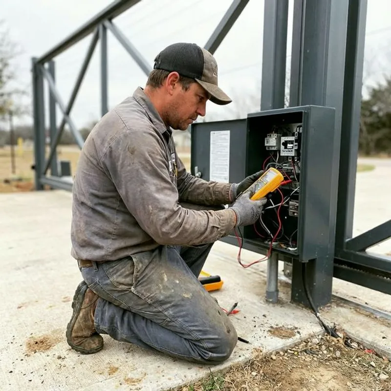 Automatic Gate Systems installation process