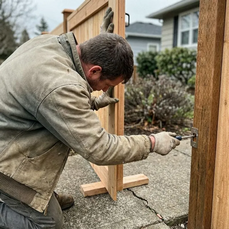 Gate Installation and Repair installation process