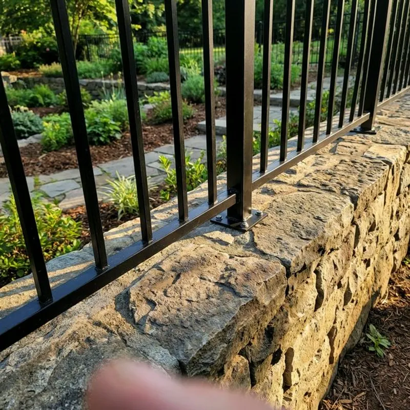 Retaining Wall Fencing completed project in Bakersfield