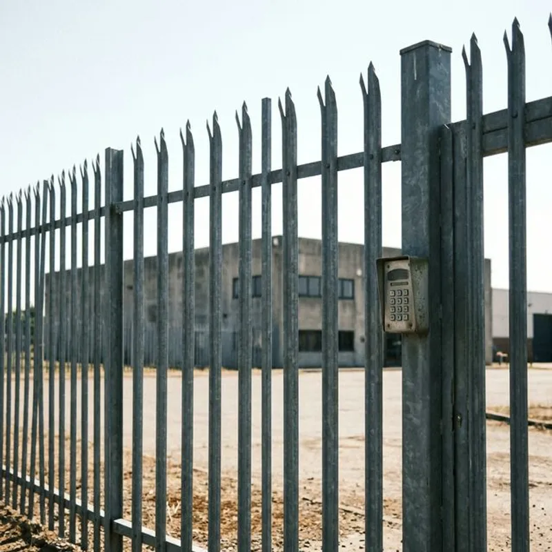 Security Fence Installation completed project in Bakersfield