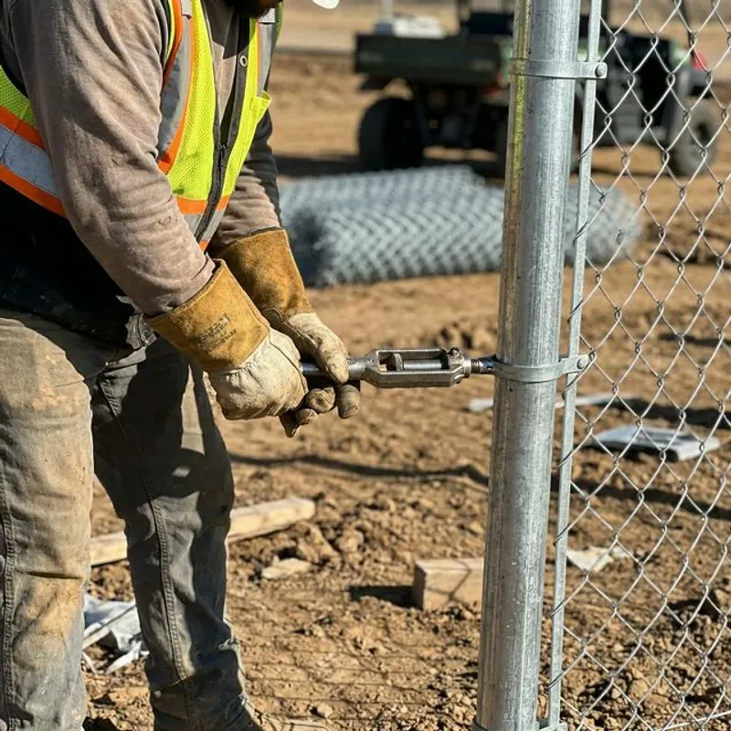 Chain Link Fence Installation installation process