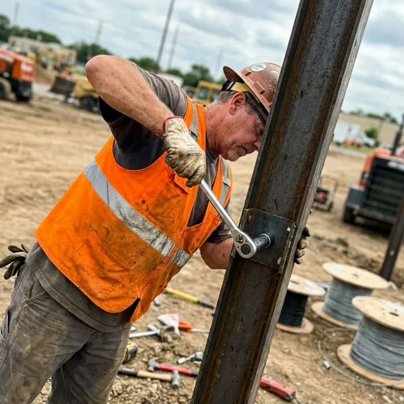 Security Fence Installation installation process
